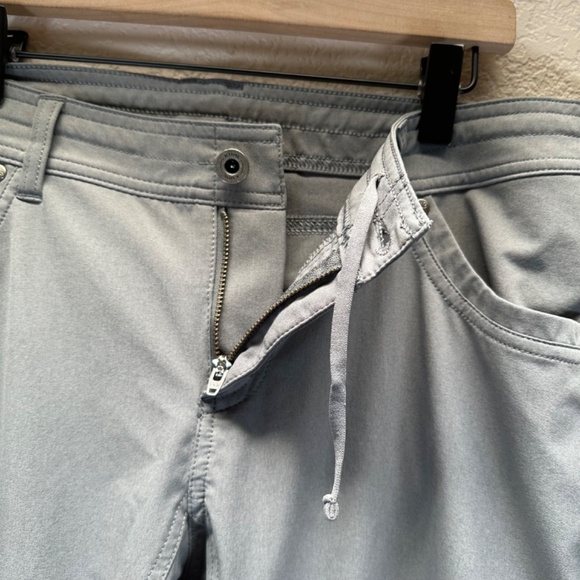 Kuhl Pants Womens 12 R Freeflex Roll up Gray UV Protective Hiking Camping Trail - Picture 6 of 16